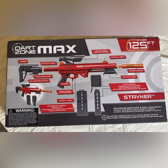 NWT Dart Zone Max Striker - Picture 3 of 7